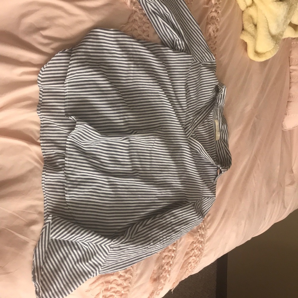 striped dress shirt